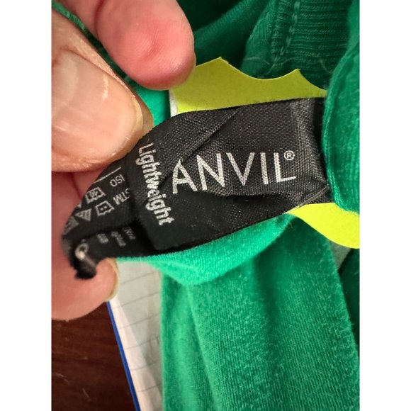 Anvil Lightweight Chillin' With My Ho's Holiday Christmas TShirt XL Green Cotton - Picture 10 of 15